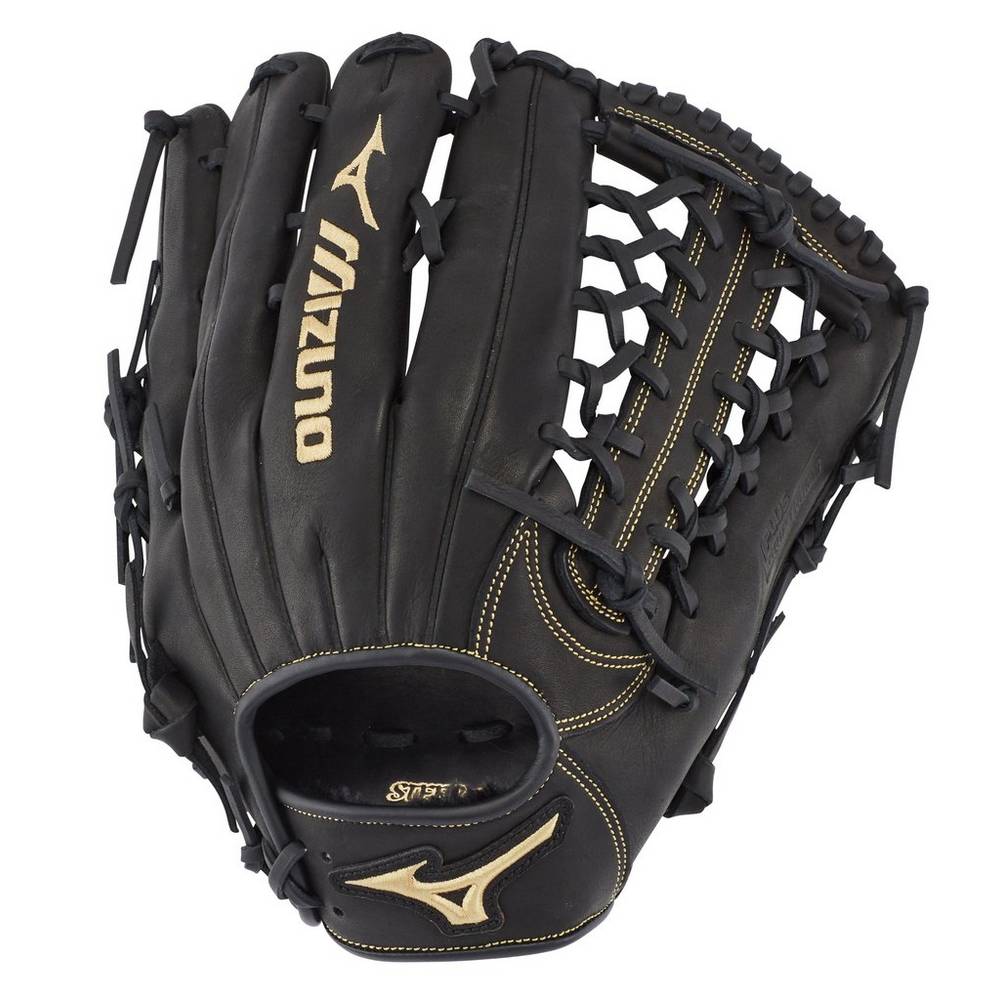 Guanti Mizuno Baseball MVP Prime Outfield 12.75" Uomo - Nere - 25694-FKTQ